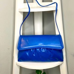 Blue Shoulder Bag